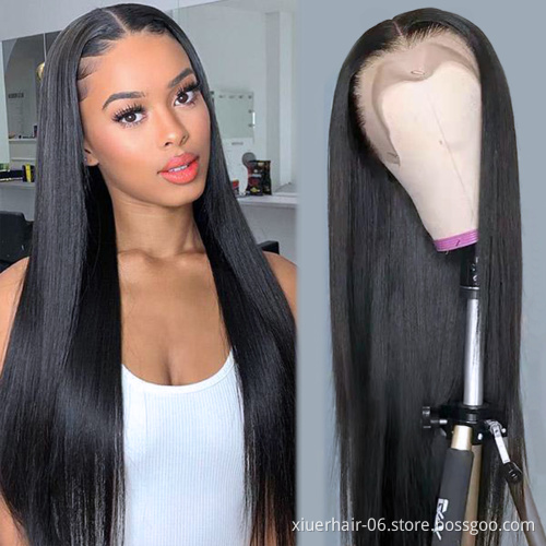 180% Peruvian Hair Yaki Human Lace Front Waterwave Curl Hair Wig 30In Cruly Wigs 34-40 Inch Hd Lace Wigs